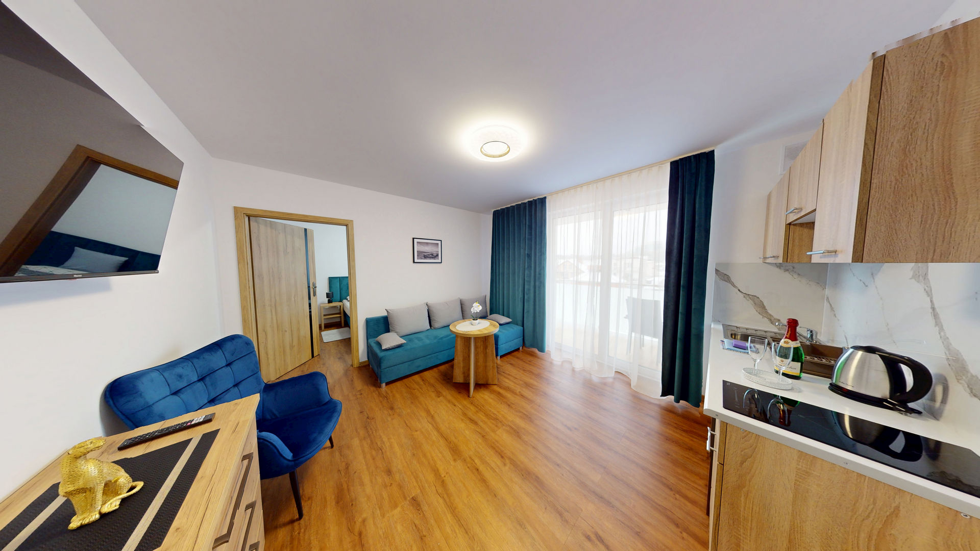Apartament — przestrzeń dzienna