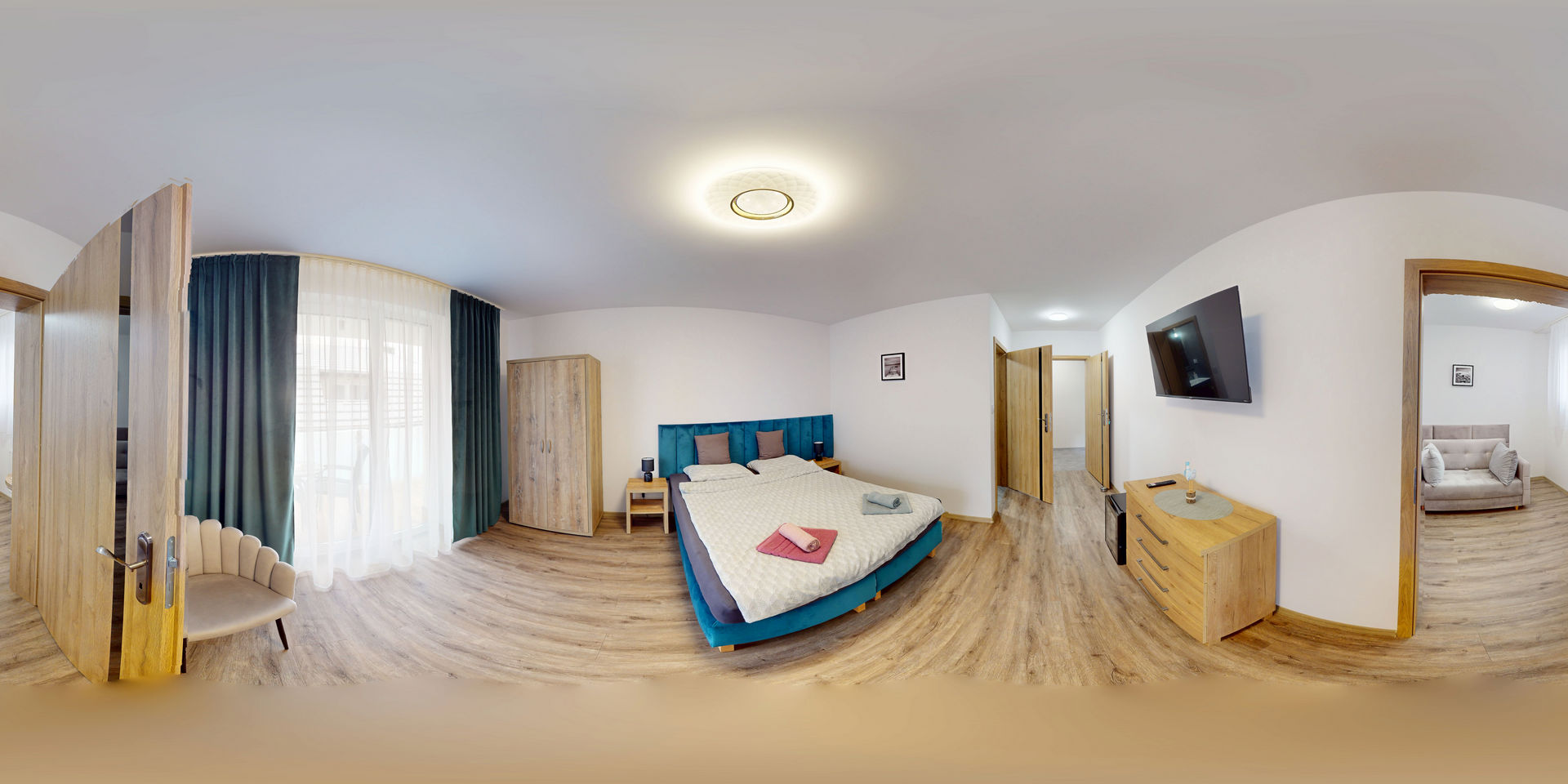 Wnętrze apartamentu — szczegół